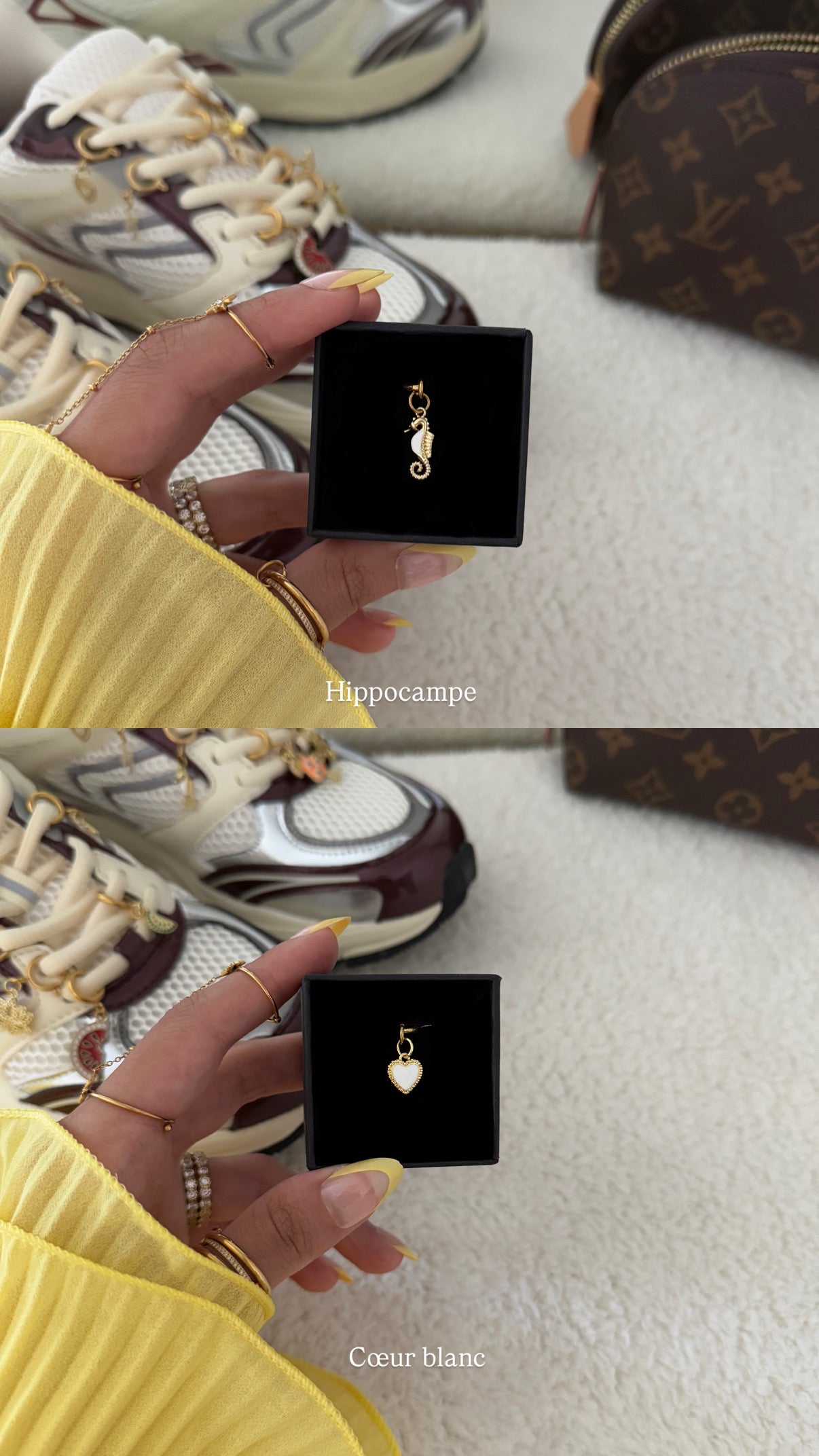 CHARMI’SHOES - LOT DE 3 CHARMS