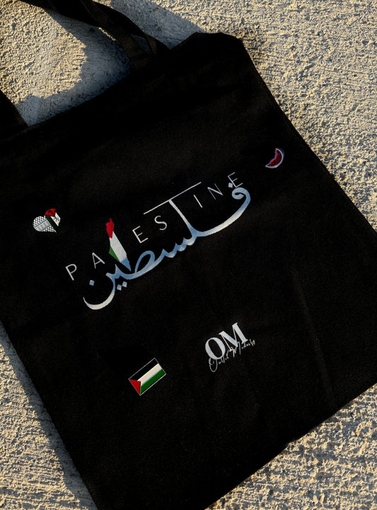 TOTE BAG FALASTINE [AVEC PINS]