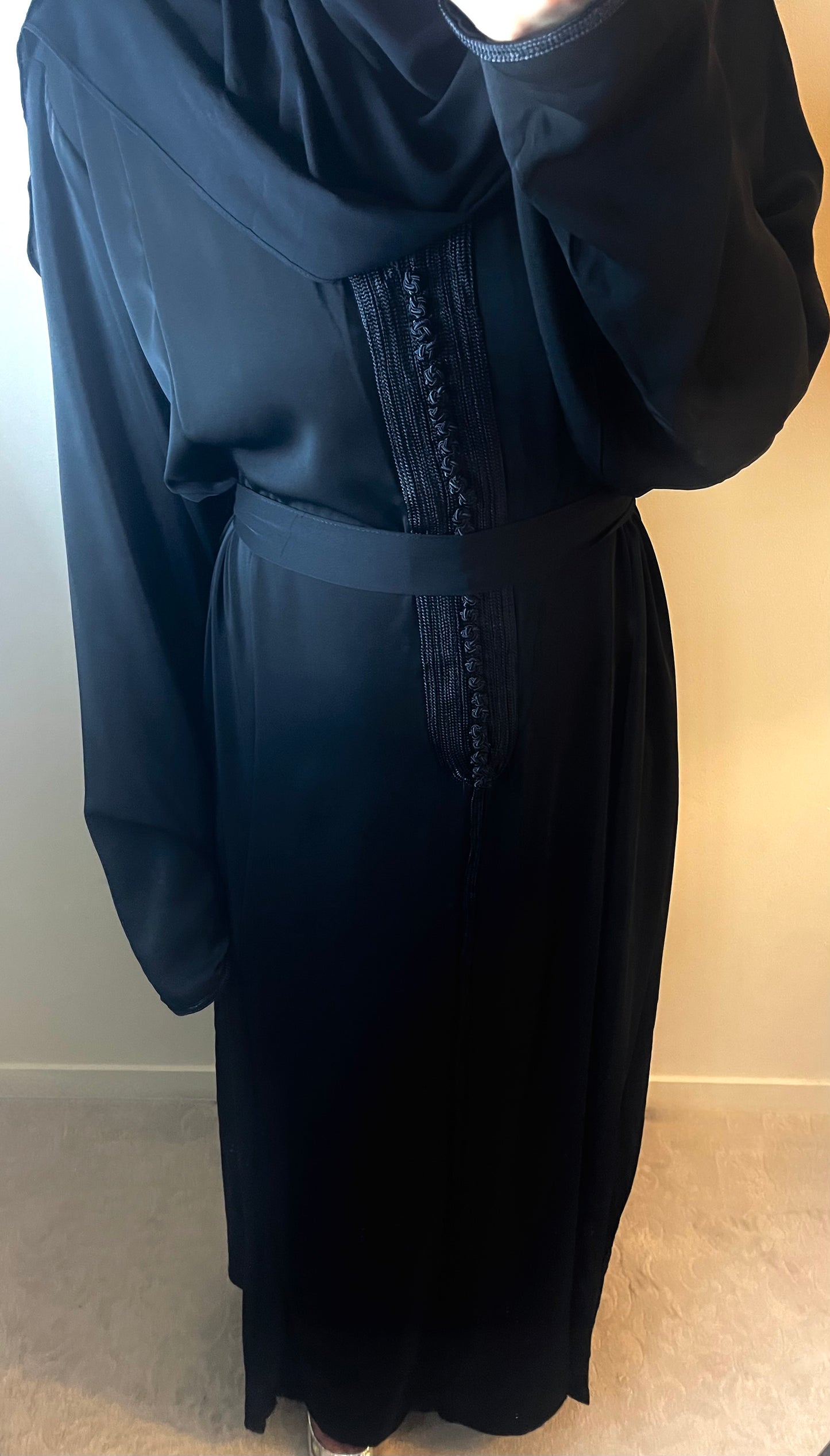 ROBE CAFTAN (NOIR)