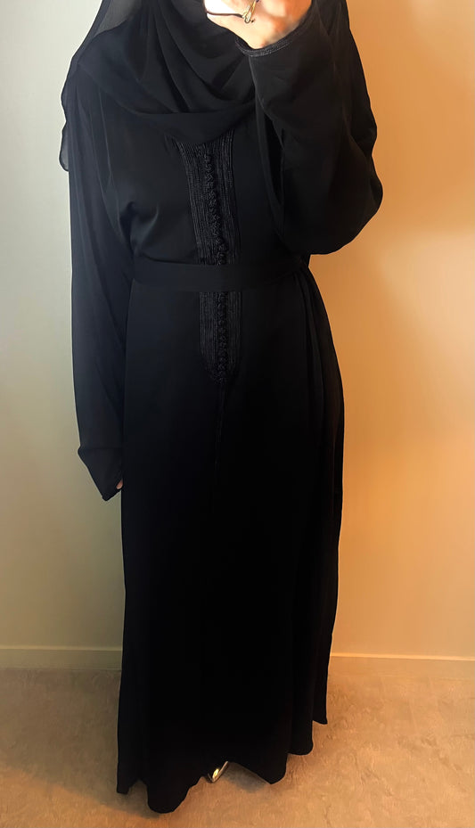 ROBE CAFTAN (NOIR)